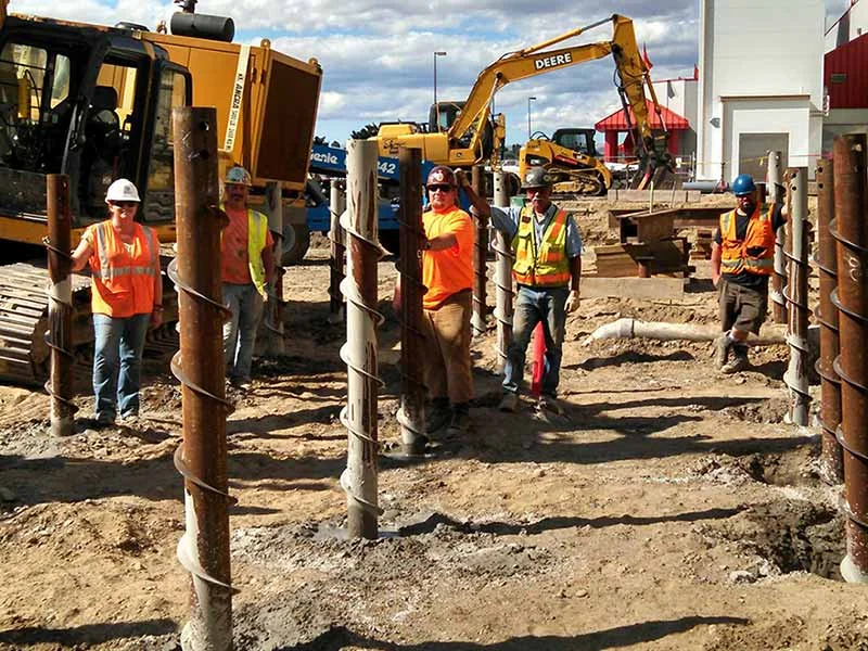 Helical Pier Installation (1)