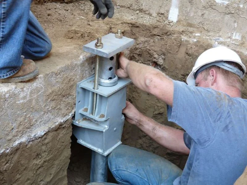 Slab Pier Installation (2)